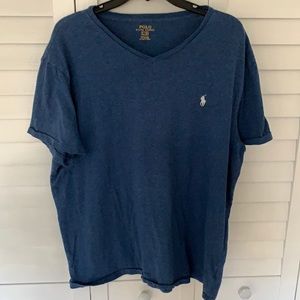Blue Polo Ralph Lauren T shirt. Size L